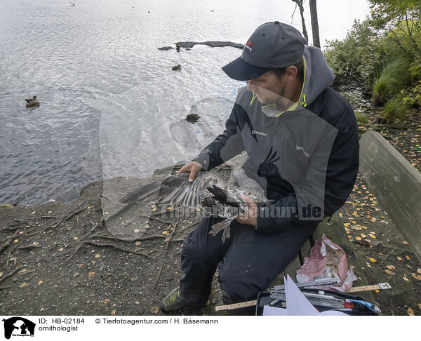 Ornithologe / ornithologist / HB-02184