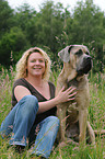 woman with Antikdogge