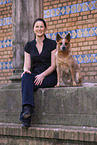 sitting Australian Cattle Dog