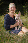 sitting Australian Cattle Dog puppy