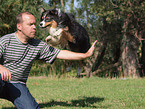 Australian Shepherd at Dog Dancing