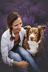 female Australian Shepherd