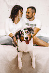 Pair with Australian Shepherd