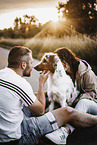 Pair with Australian Shepherd
