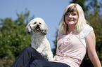 young woman with Bichpoo