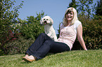 young woman with Bichpoo
