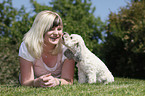 young woman with Bichpoo