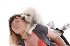 woman with Bichpoo