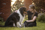 longhaired male collie