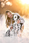 Dalmatian in winter