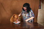 eating Bordeauxdog