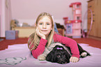 girl with havanese