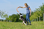 woman with 2 Dogs