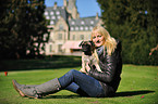 woman with retropug