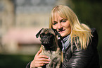 woman with retropug