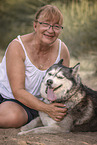 female Siberian Husky