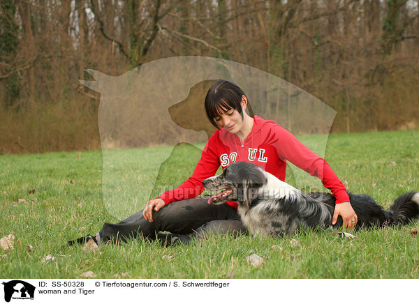woman and Tiger / SS-50328
