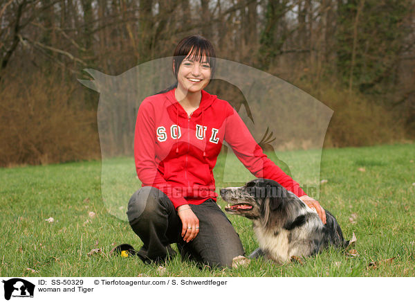 woman and Tiger / SS-50329