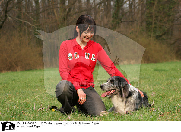 woman and Tiger / SS-50330