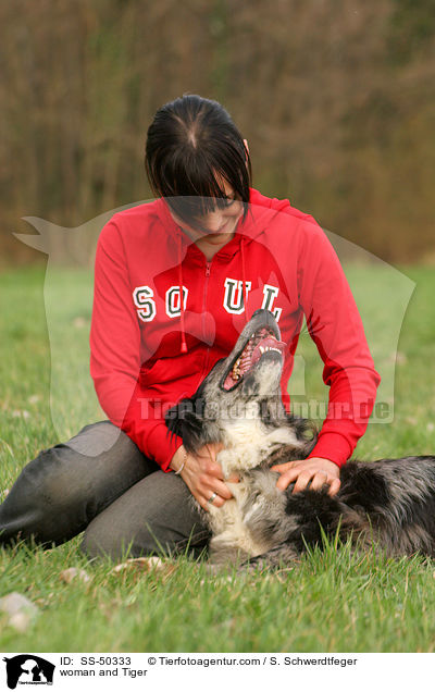 woman and Tiger / SS-50333