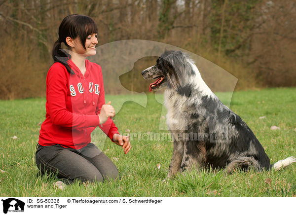 woman and Tiger / SS-50336