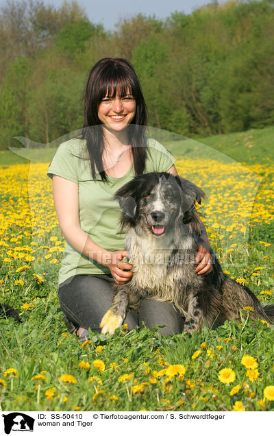 woman and Tiger / SS-50410