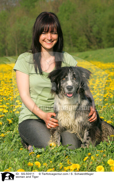 woman and Tiger / SS-50411