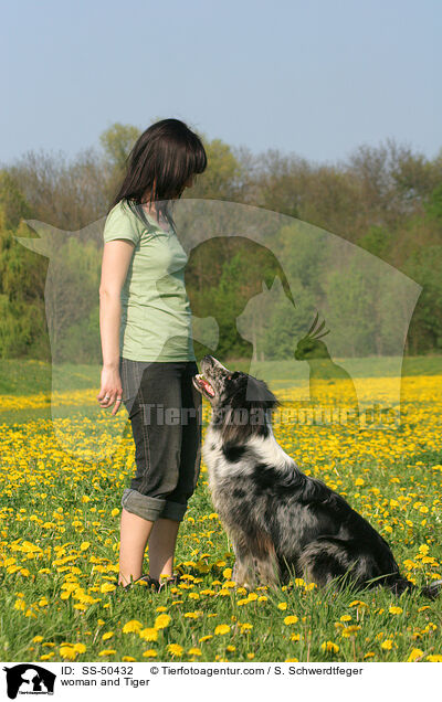 woman and Tiger / SS-50432