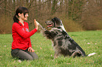 Tiger gives high-five