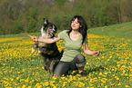 woman and Tiger at dogdance