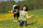 woman and Tiger at dogdance