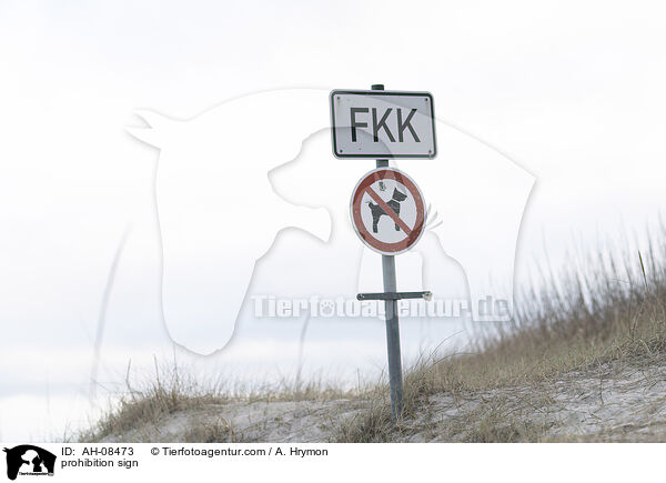 Verbotsschild / prohibition sign / AH-08473