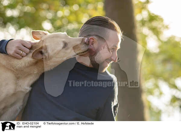 man and mongrel / EHO-02104