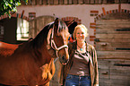 woman with horse