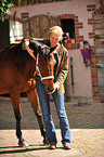 woman with horse