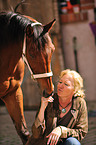 woman with horse