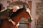 woman with horse