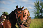 woman with horse