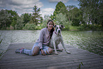 woman and Mongrel