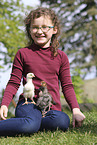 girl with Chicken