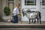 boy with Goat