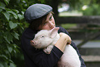 Mini pig piglet