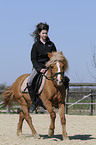 woman rides Aegidienberger