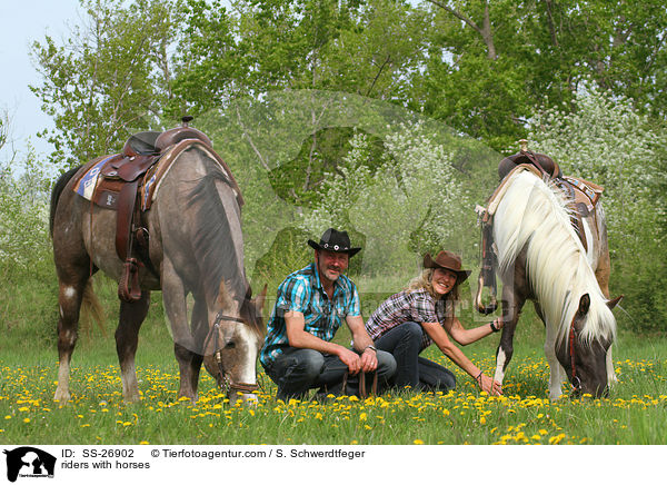 Reiter mit Pferden / riders with horses / SS-26902