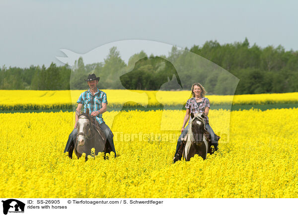 Reiter mit Pferden / riders with horses / SS-26905