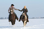 riders in the snow