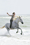 woman with Andalusian Horse