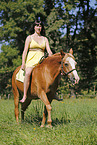 woman with horse