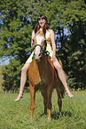woman with horse
