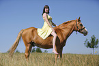woman with horse